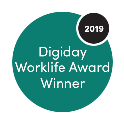 Digiday Worklife Award Winner
